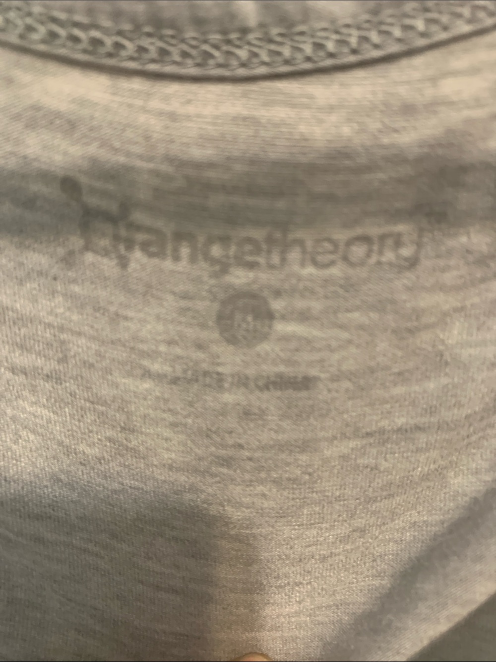 Orangetheory OTF Gray Racerback Tank Top, no flaws, Size M - Picture 2 of 3